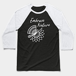 Embrace Nature Card Baseball T-Shirt